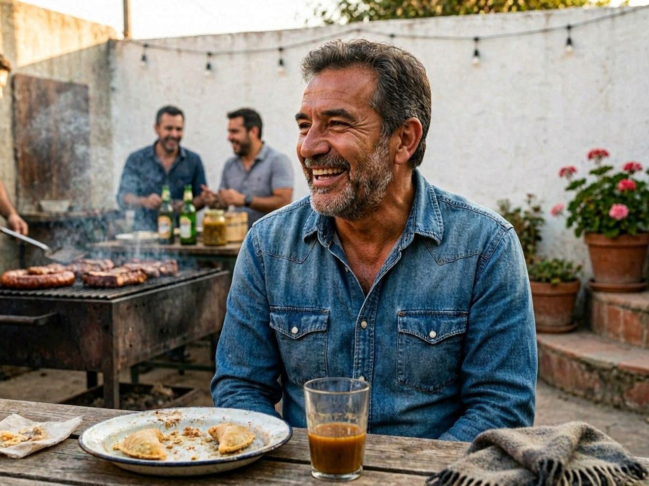 Hombre que usa Adenofrin